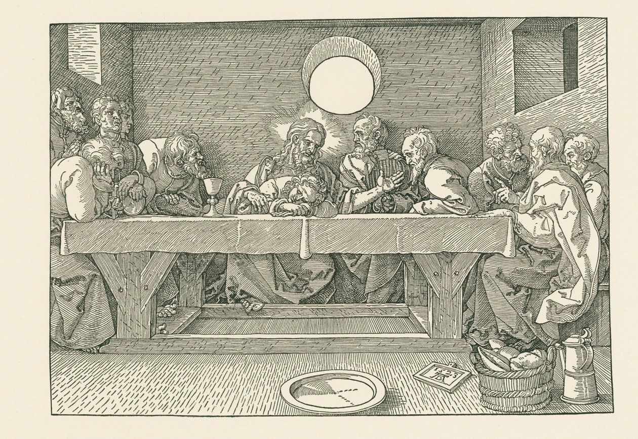 Den sista måltiden av Albrecht Dürer or Duerer