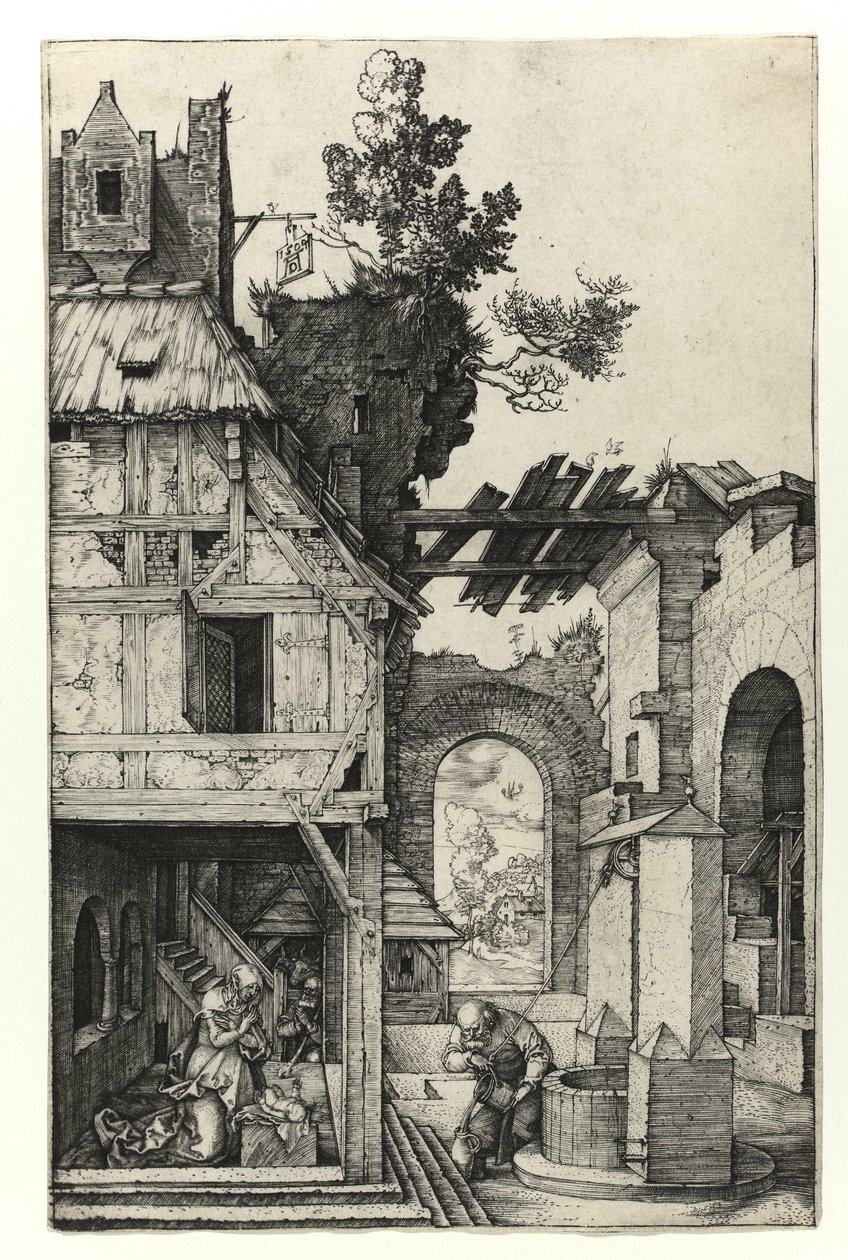 Födelsekyrkan, 1504 av Albrecht Dürer