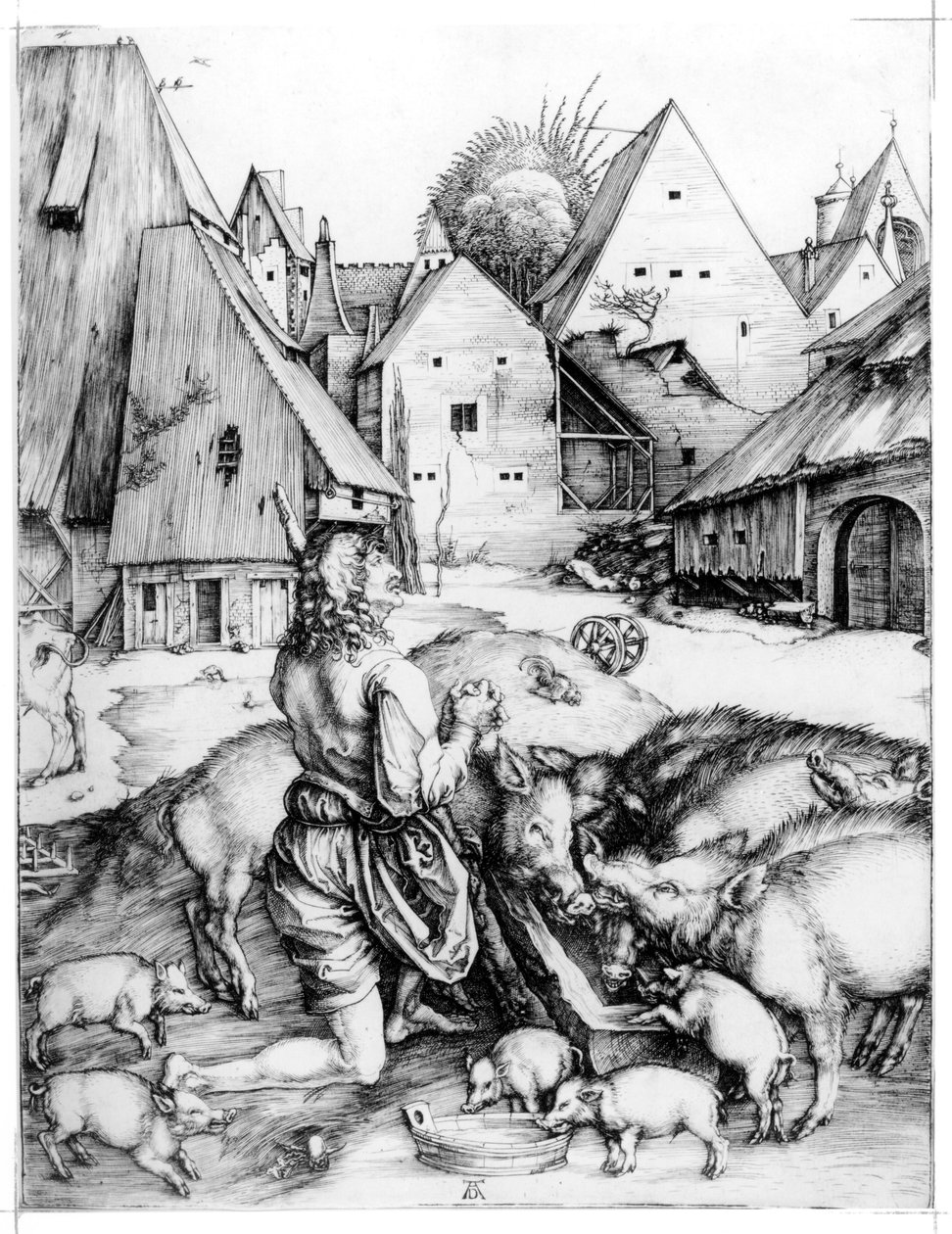 Den förlorade sonen av Albrecht Dürer