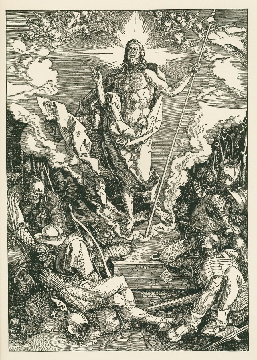 Kristi uppståndelse av Albrecht Dürer or Duerer