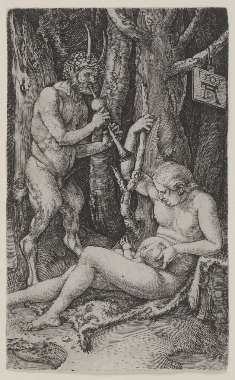 Familjen Satyr av Albrecht Dürer