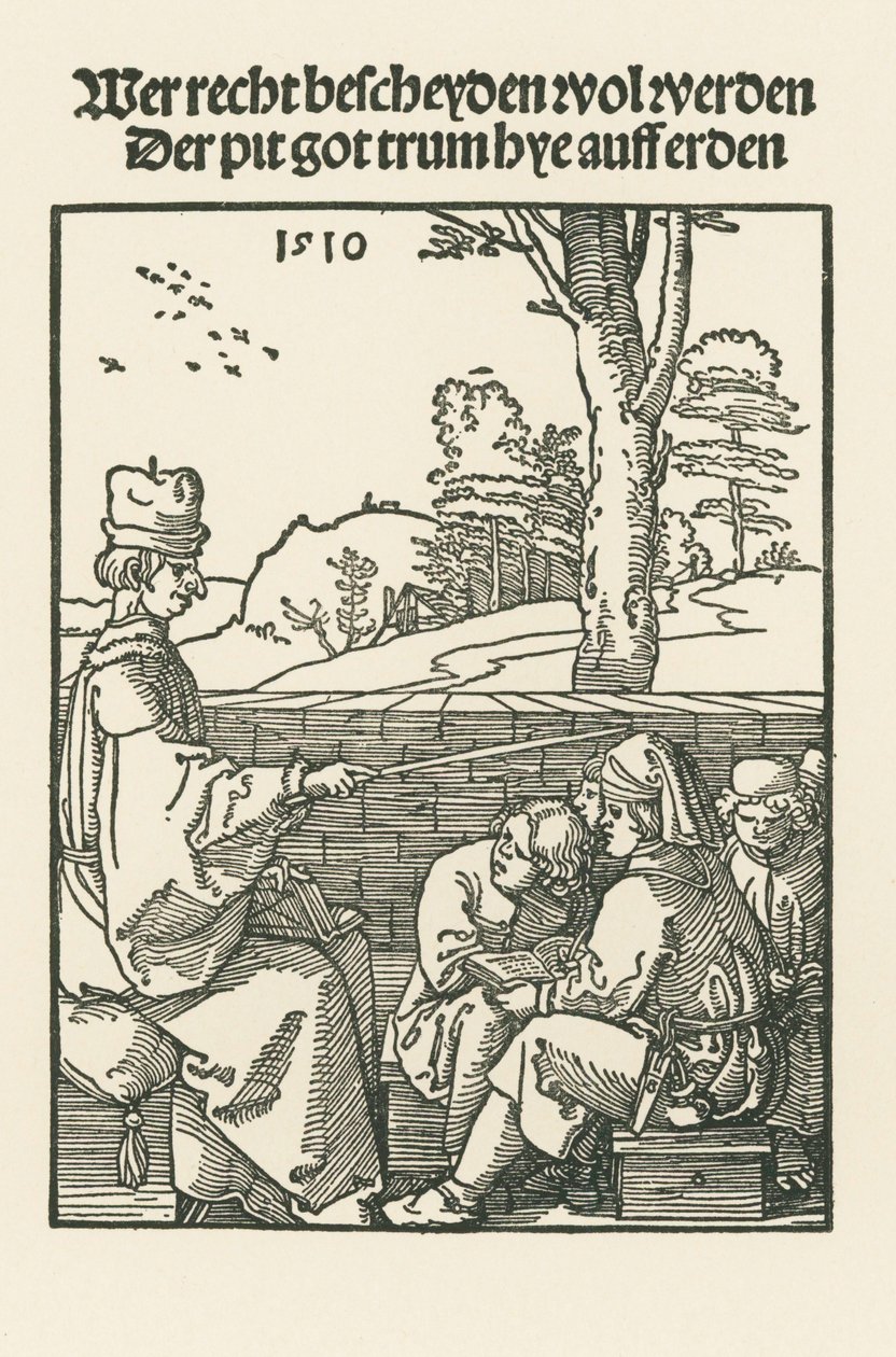 Skolmästaren av Albrecht Dürer or Duerer