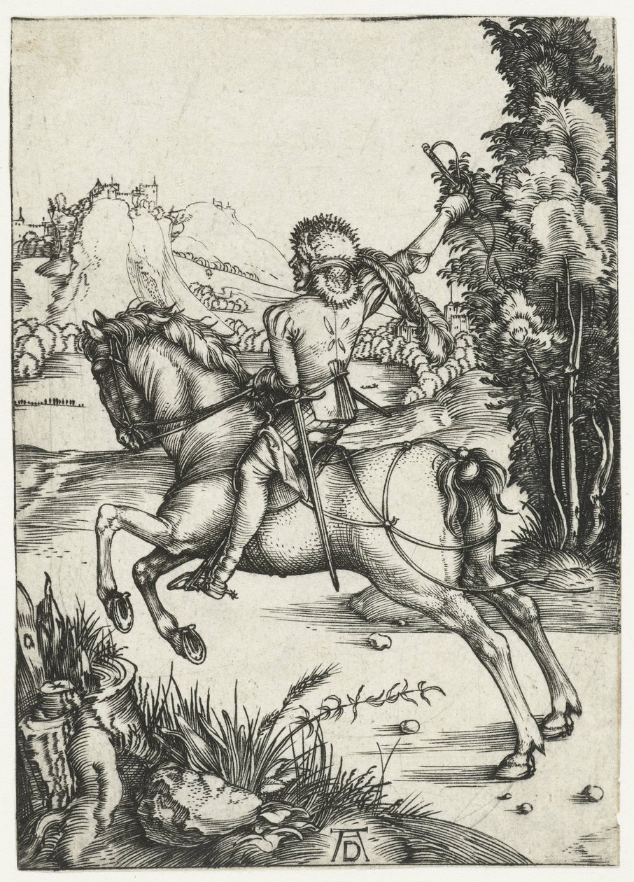 Den lilla kuriren av Albrecht Dürer or Duerer