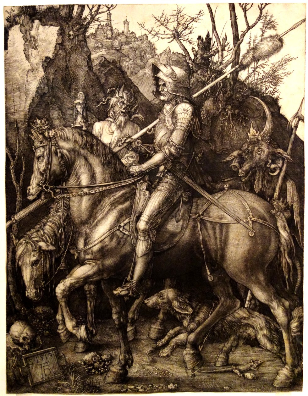 Durer - Riddaren, hjärtat och djävulen av Albrecht Dürer