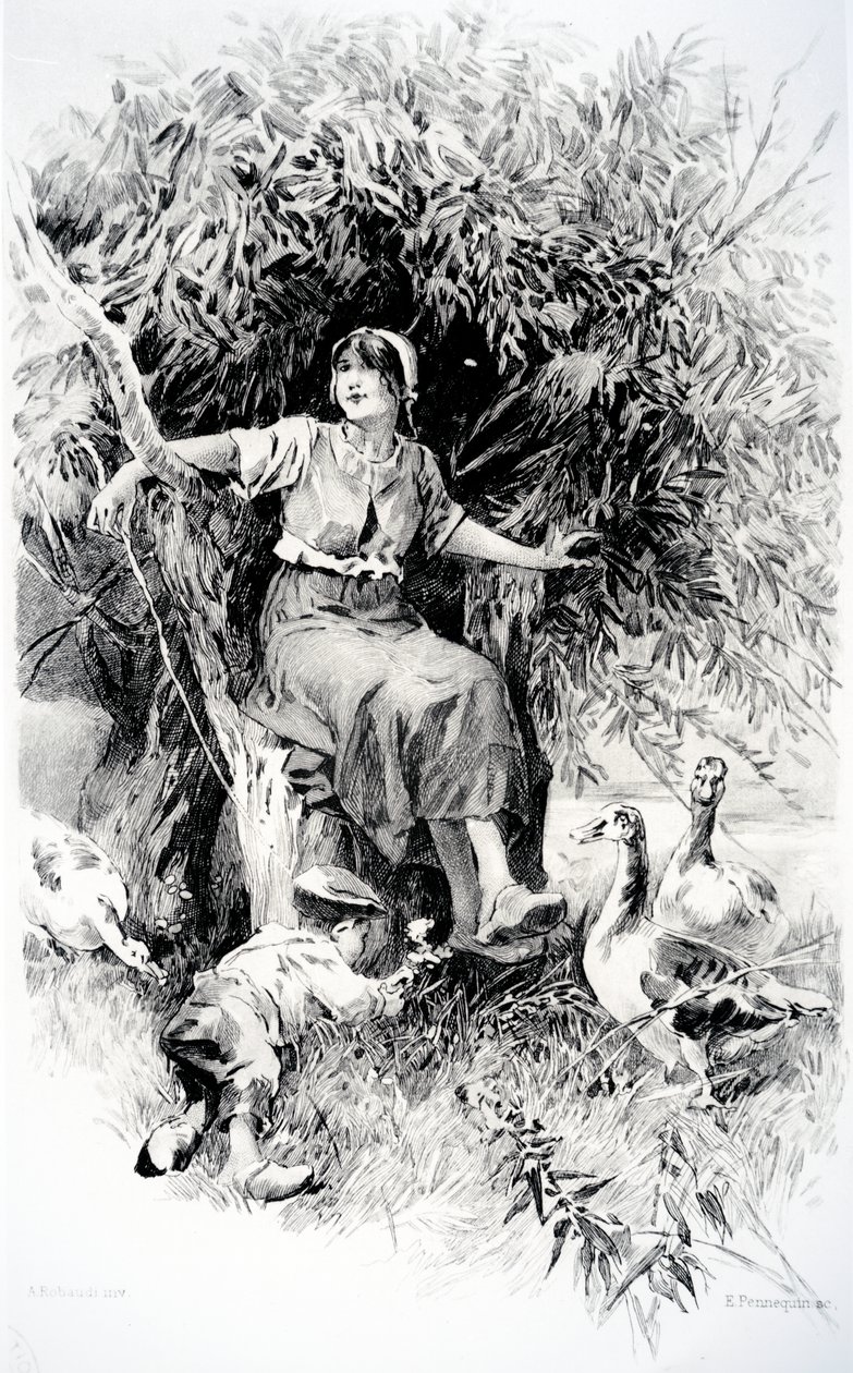 Fadette, illustration från 