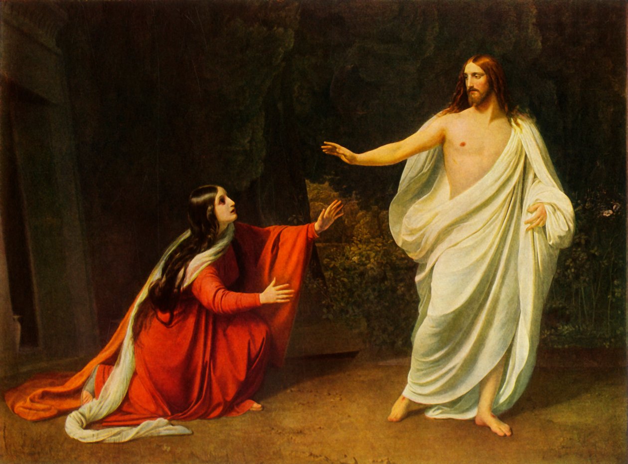 Kristus visar sig för Maria Magdalena, 1834, 1965. av Aleksandr Ivanov