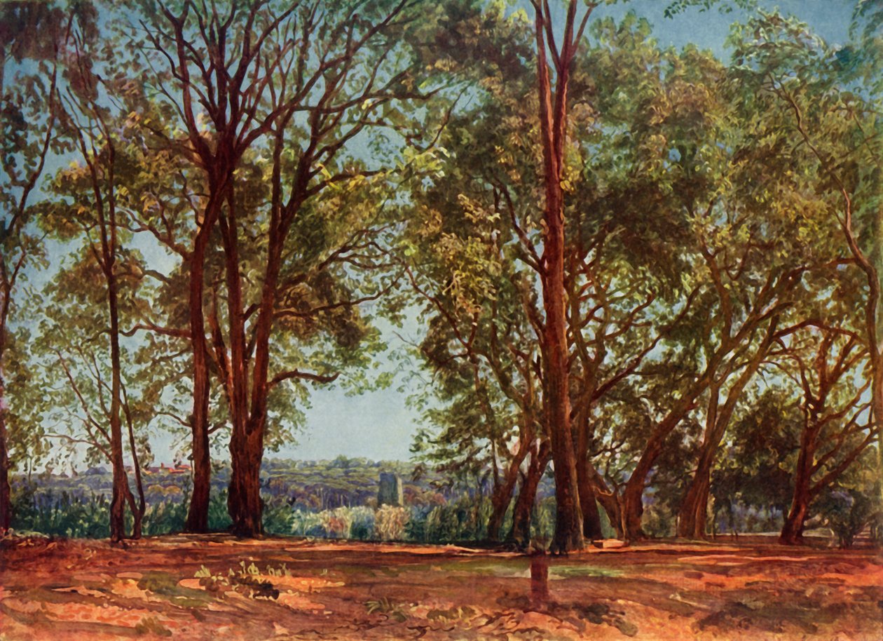 I Aricci-parken, 1830-talet, 1965. av Aleksandr Ivanov
