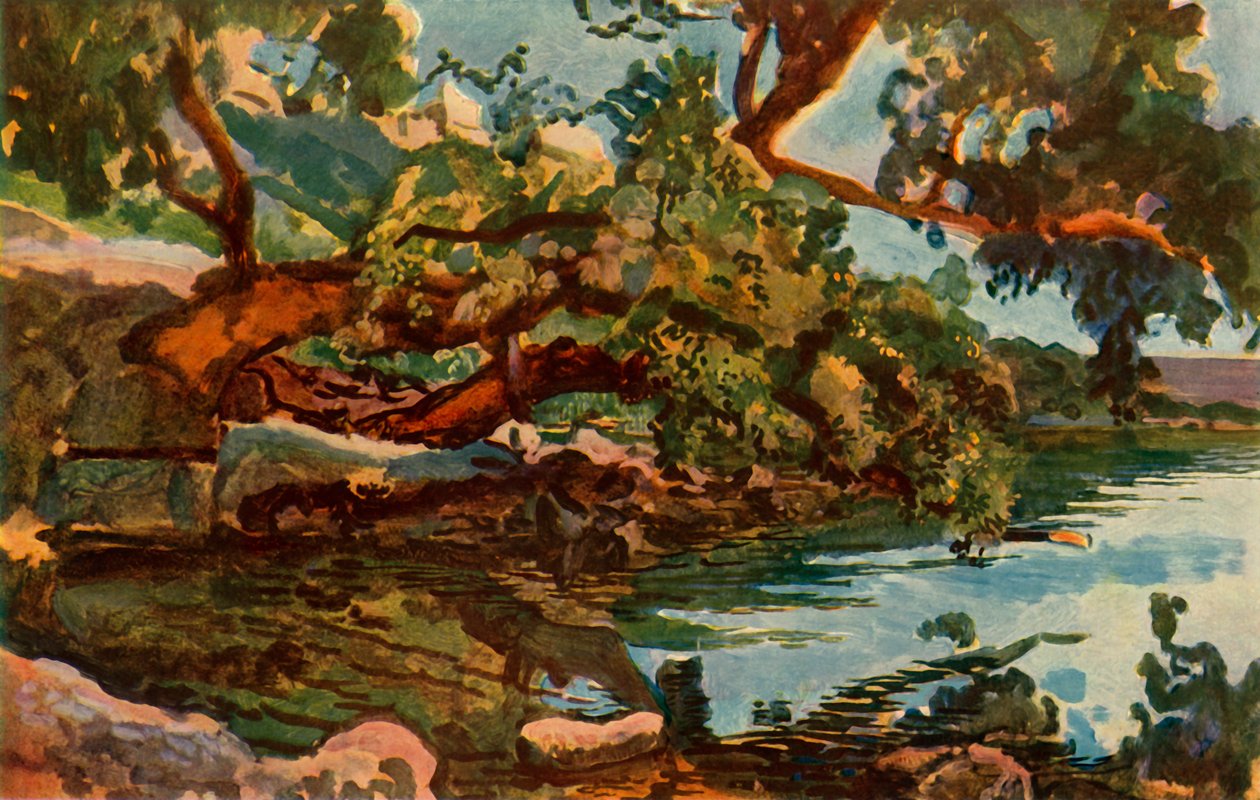 Lake Nemi, 1830-talet 1965. av Aleksandr Ivanov