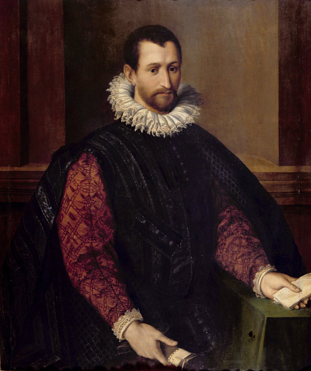 Porträtt av en gentleman av Alessandro Allori