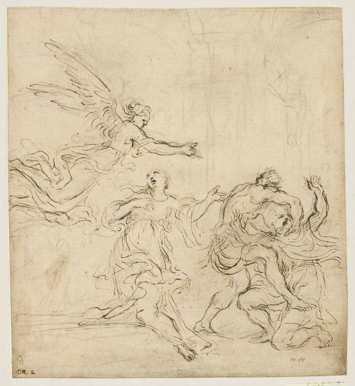 Miraklet av St Agnes av Alessandro Algardi
