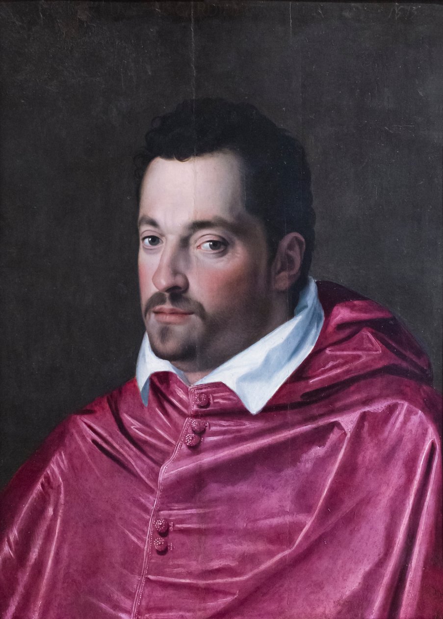 Porträtt av kardinal Ferdinando Medici av Alessandro Allori