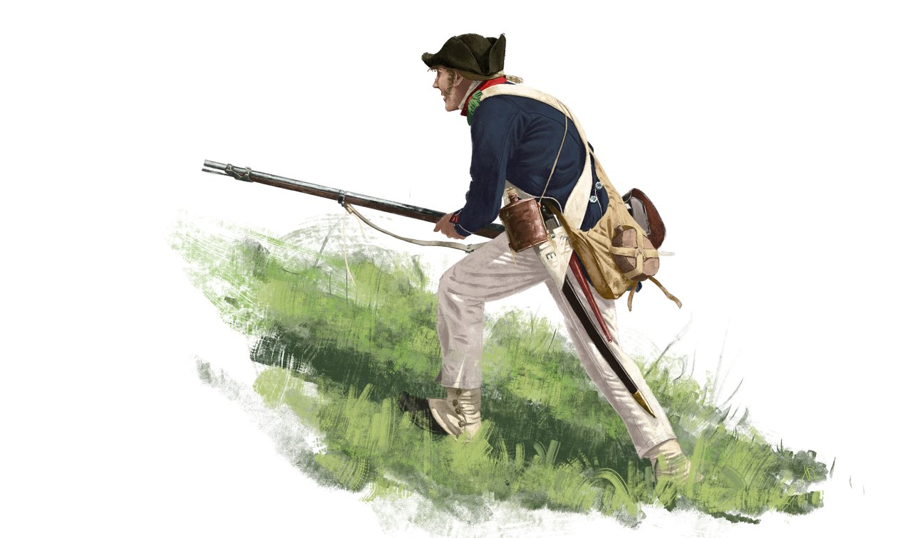 Infanteri, lätt infanteri, Grand Army av Alessandro Lonati