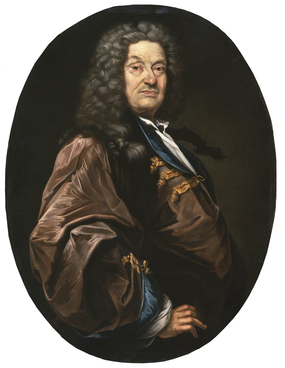 Porträtt av Bartolomeo Micone av Alessandro Magnasco