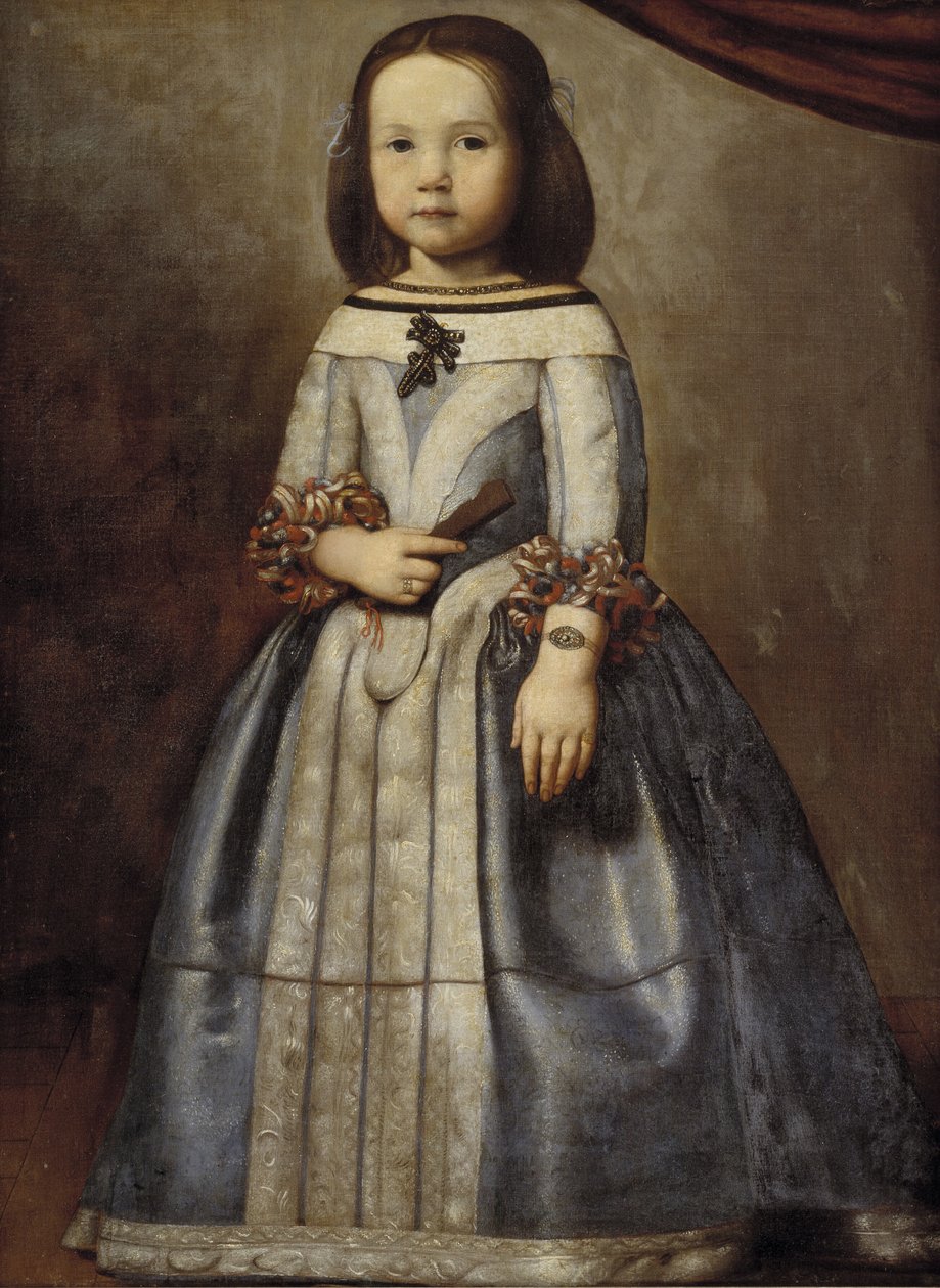 Porträtt av Laura Chigi av Alessandro Mattia