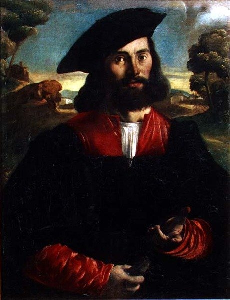 Porträtt av en man av Alessandro Oliverio