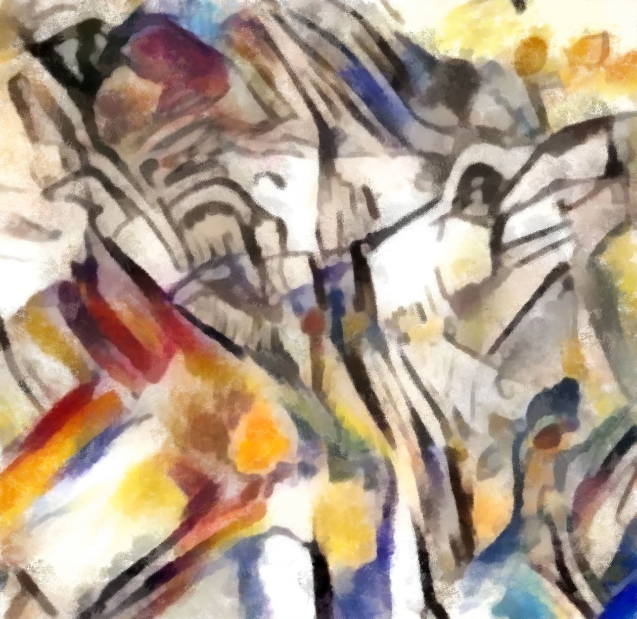 Sjön i närheten, 2016, av Alex Caminker