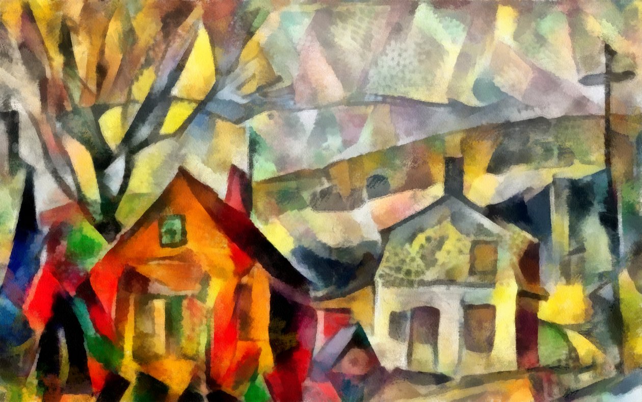 höstlandskap #2,2017, av Alex Caminker