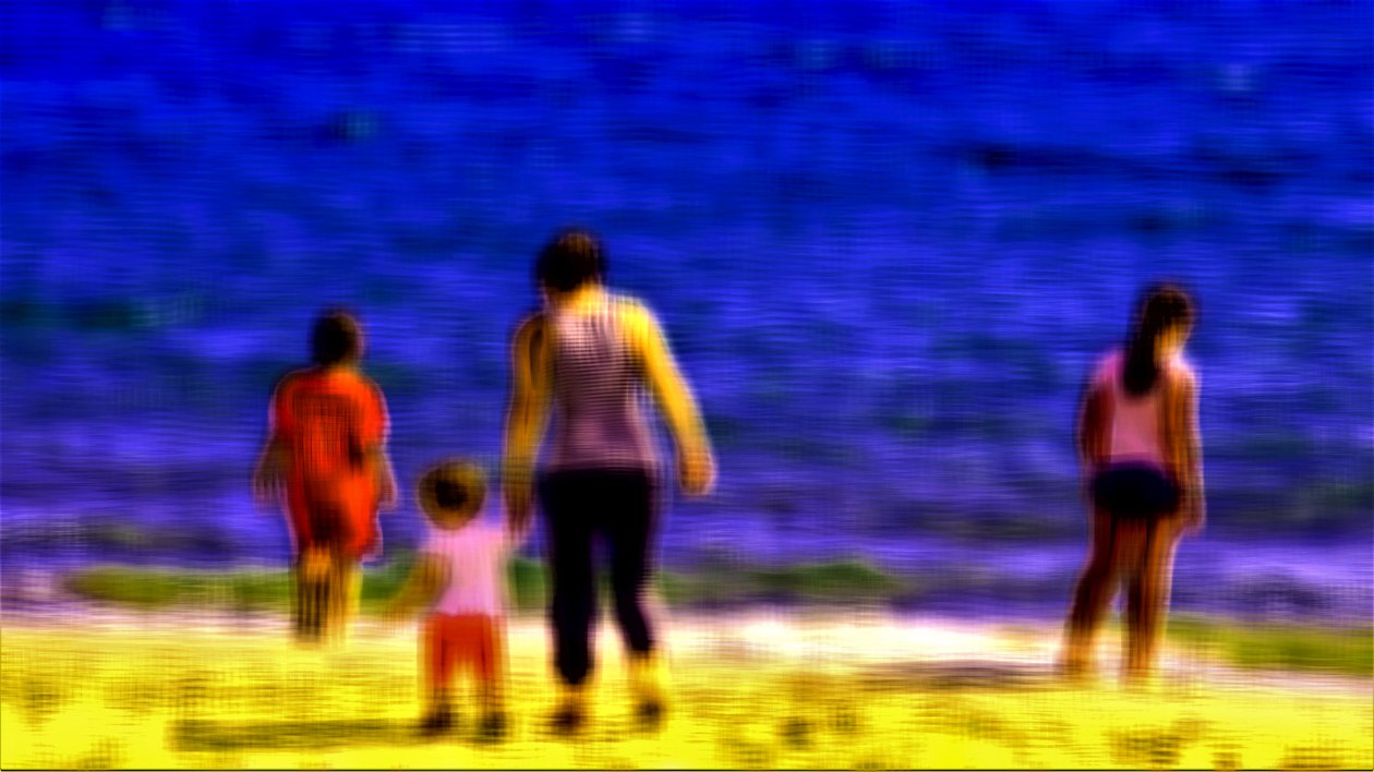 Beach Etude, 2019, (fotografi) av Alex Caminker