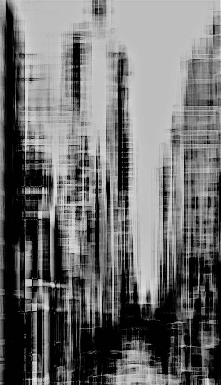 City, 2020 (blandade media) av Alex Caminker