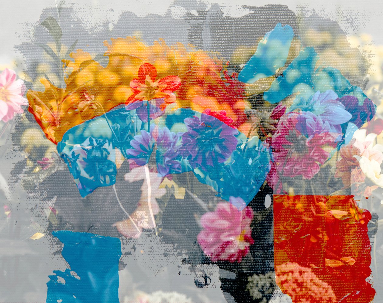 Rainbow, 2019, (blandade media) av Alex Caminker
