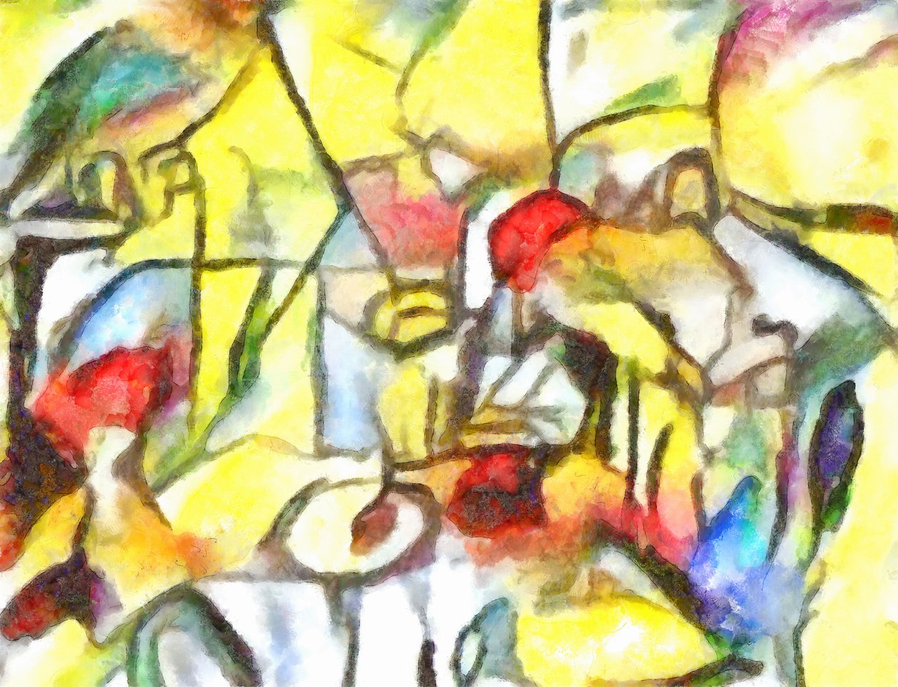Liten stad, 2016, av Alex Caminker