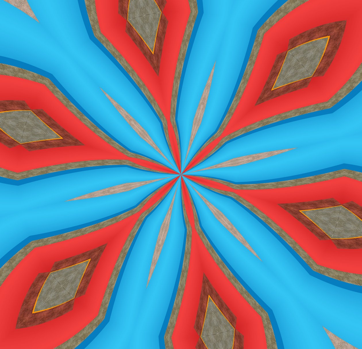 Swirl, 2019, (blandade media) av Alex Caminker