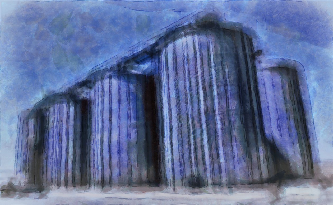 Namnlös, 2019, (blandade media) av Alex Caminker