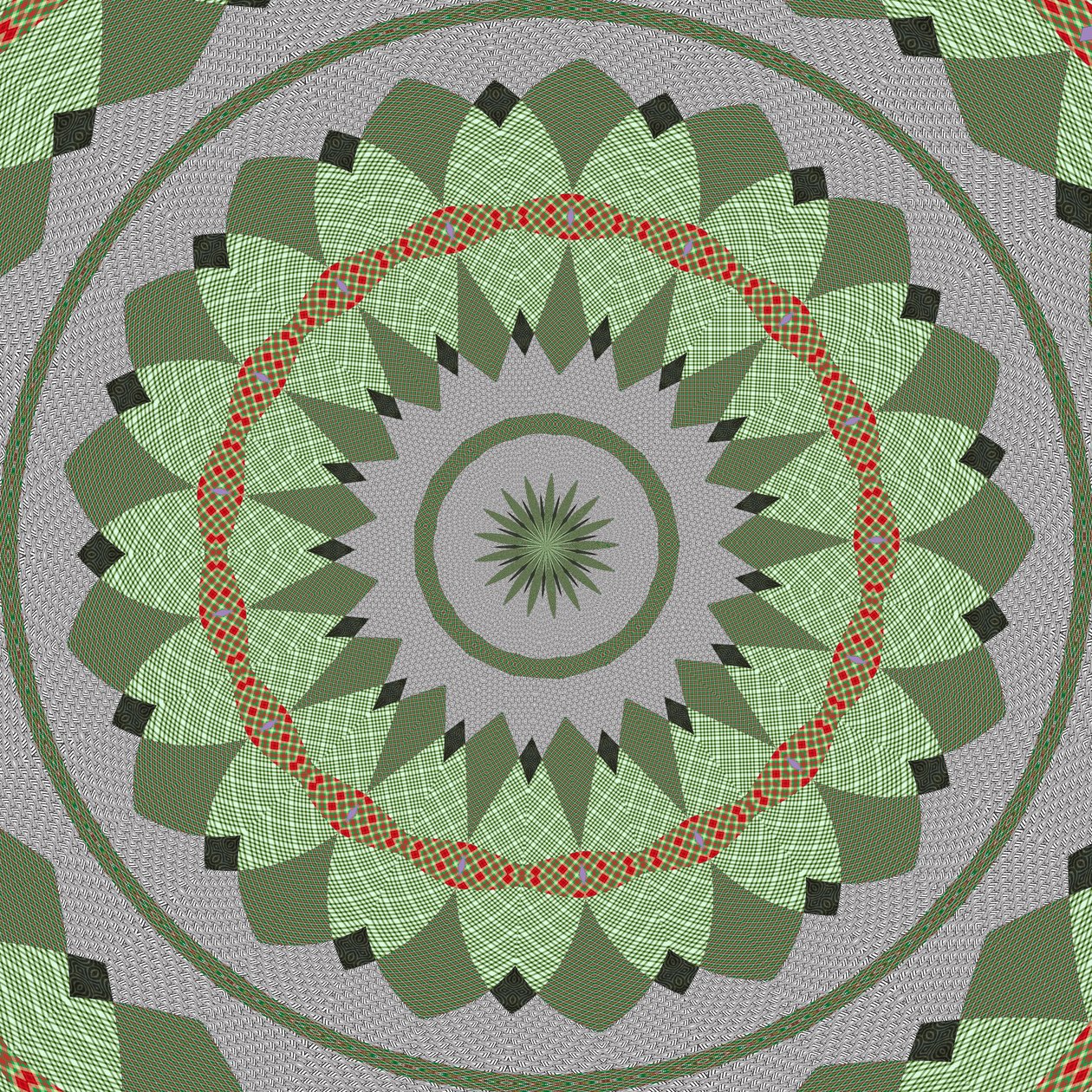 arabesque #1,2019,(digital) av Alex Caminker