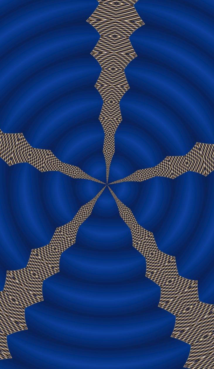 arabesque #21,2019,(gradient) av Alex Caminker