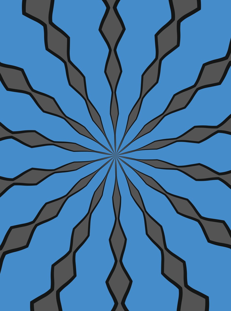 arabesque #29,2019,(blandade media) av Alex Caminker
