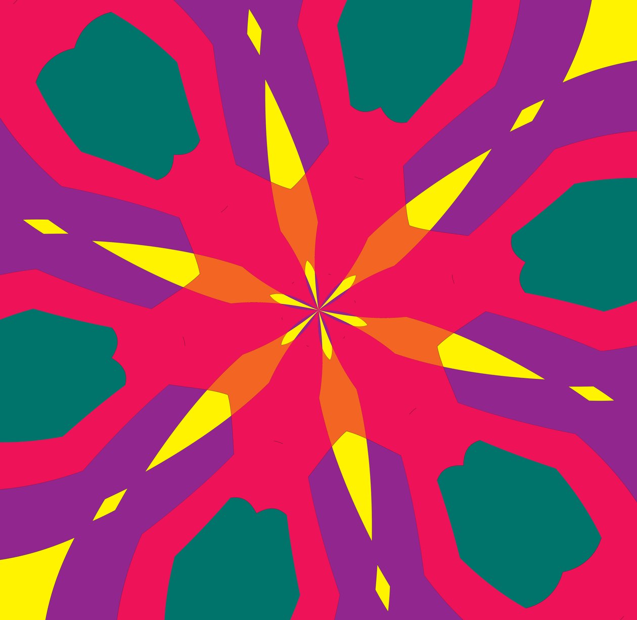 blommor #10,2019,(blandade media) av Alex Caminker