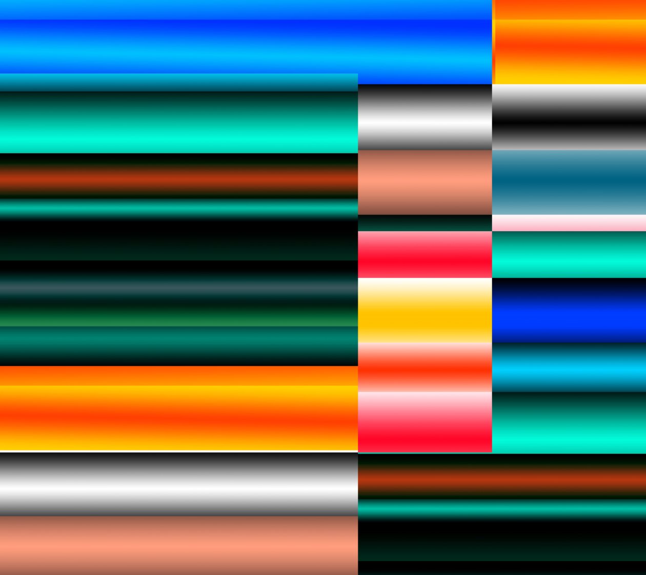 planetens lager, 2017, (gradient) av Alex Caminker