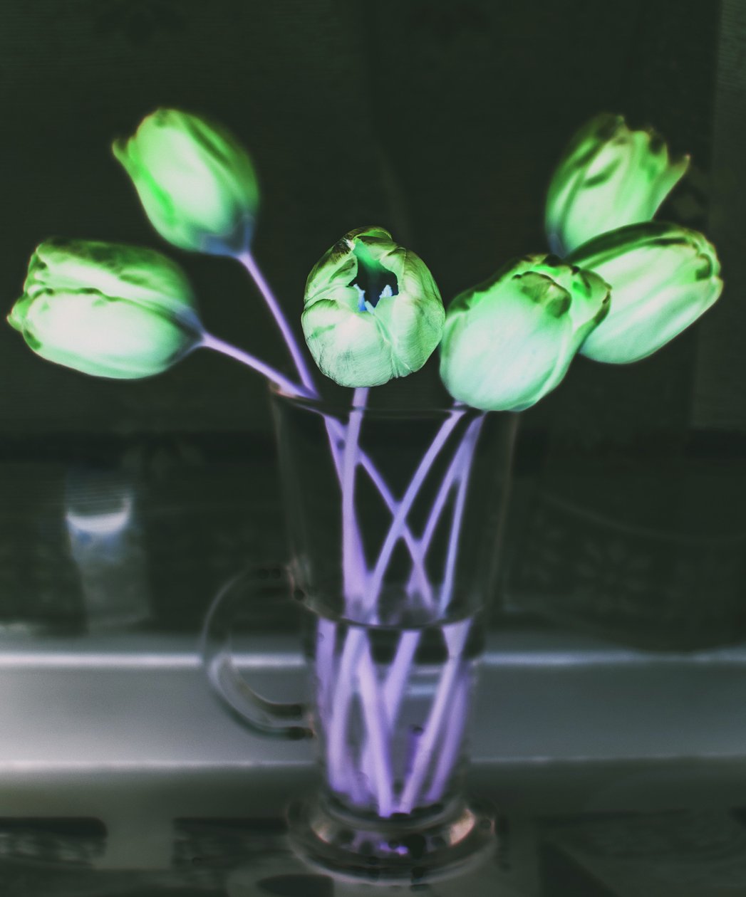 ljusbrytning, 2019, (fotomanipulation) av Alex Caminker
