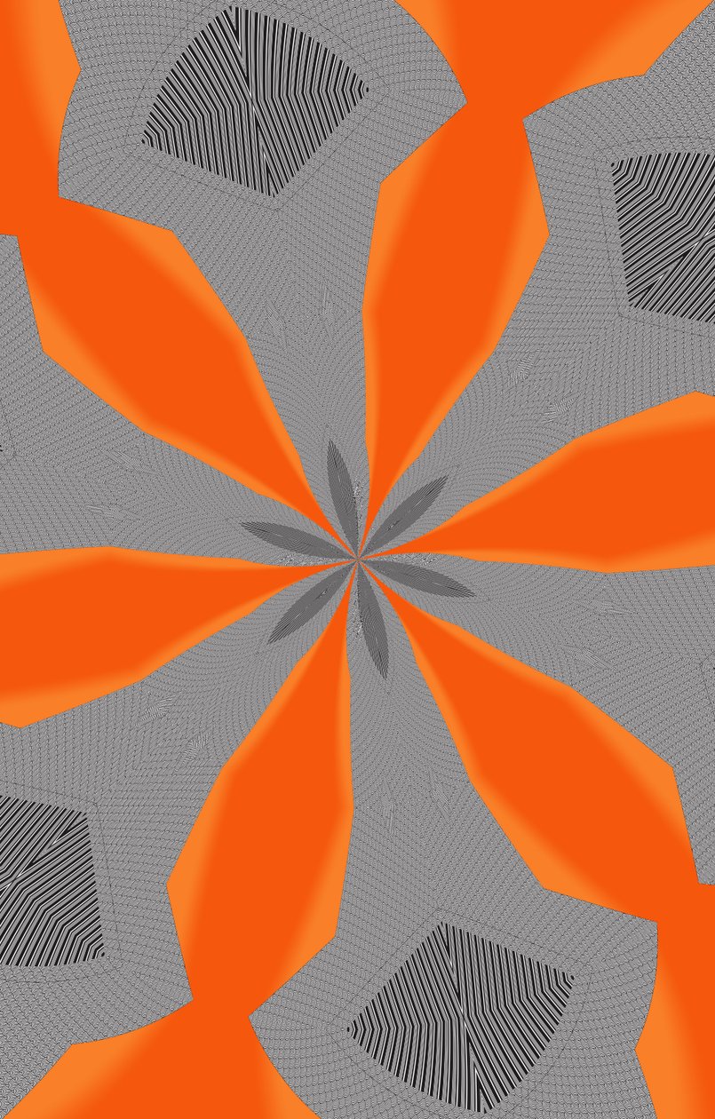 ornament #114,(blandade media) av Alex Caminker