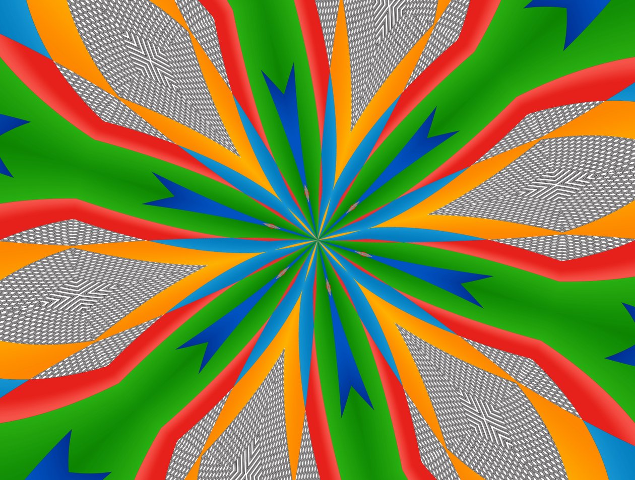 ornament #115,(bland media) av Alex Caminker