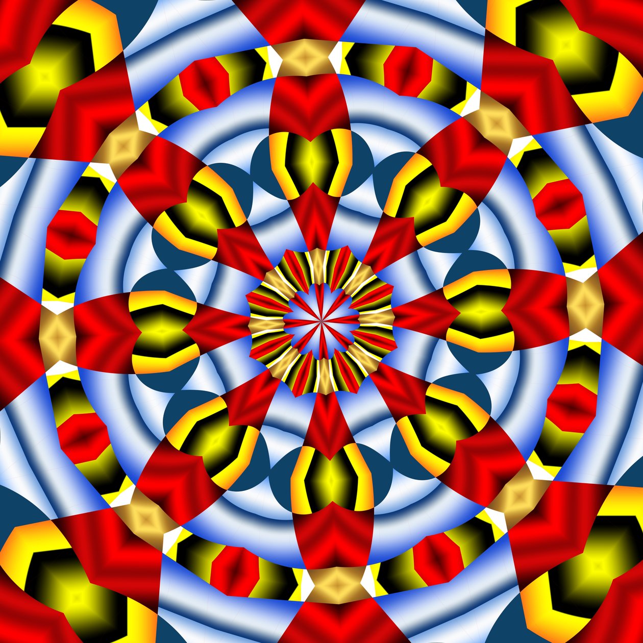 reflektioner, 2019, (blandade media) av Alex Caminker