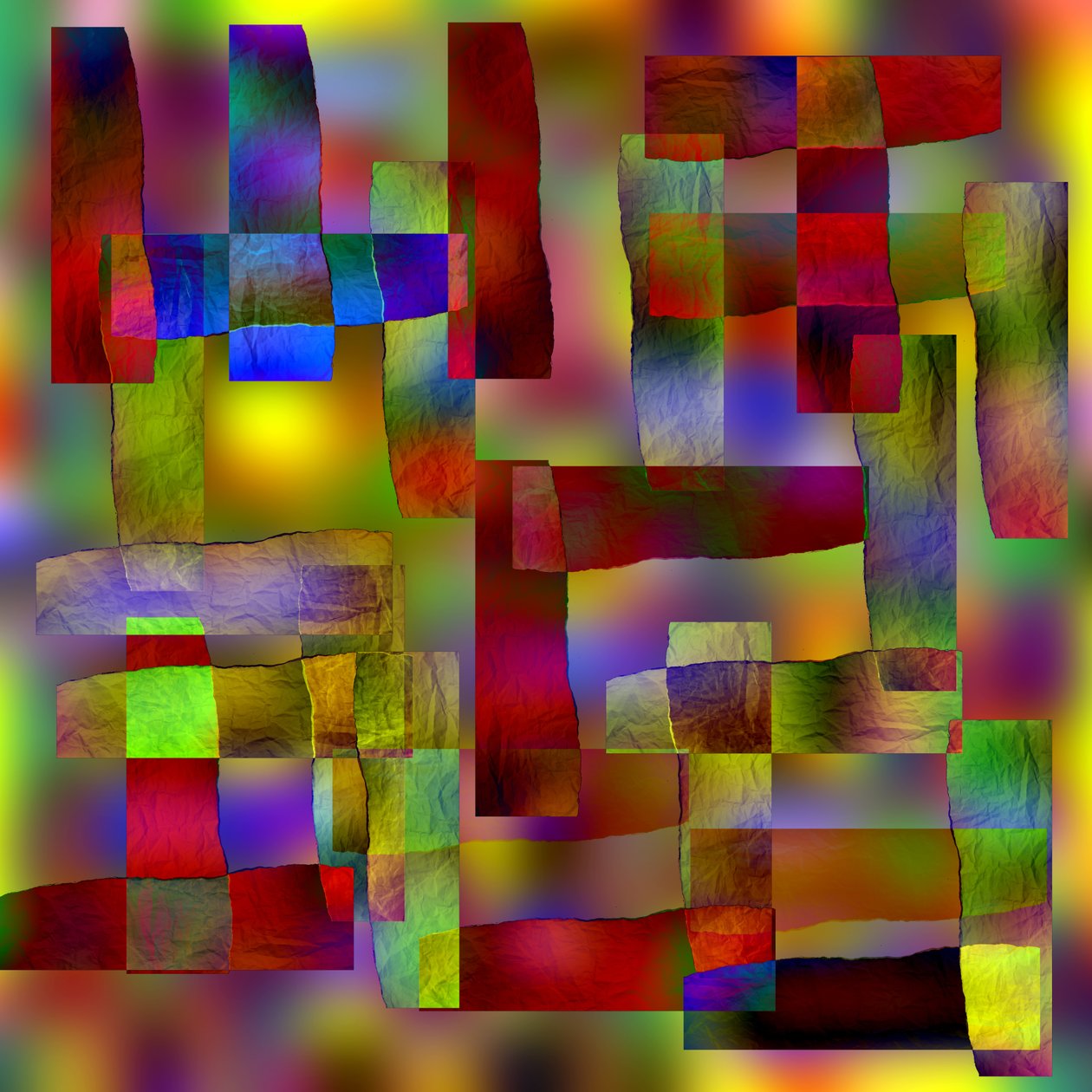 sjal, 2019, (blandade media) av Alex Caminker