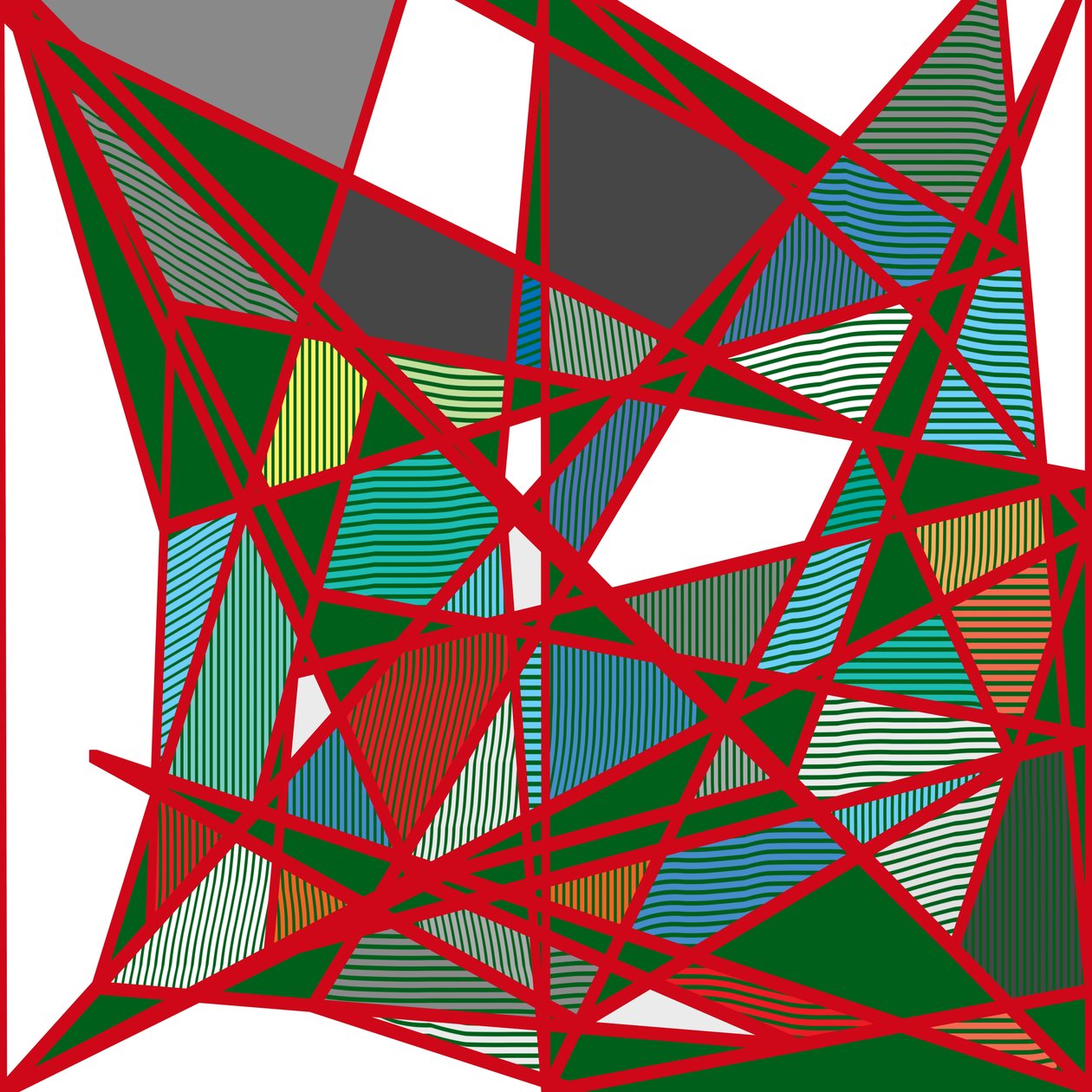 ljud runt, 2019, (gradient) av Alex Caminker