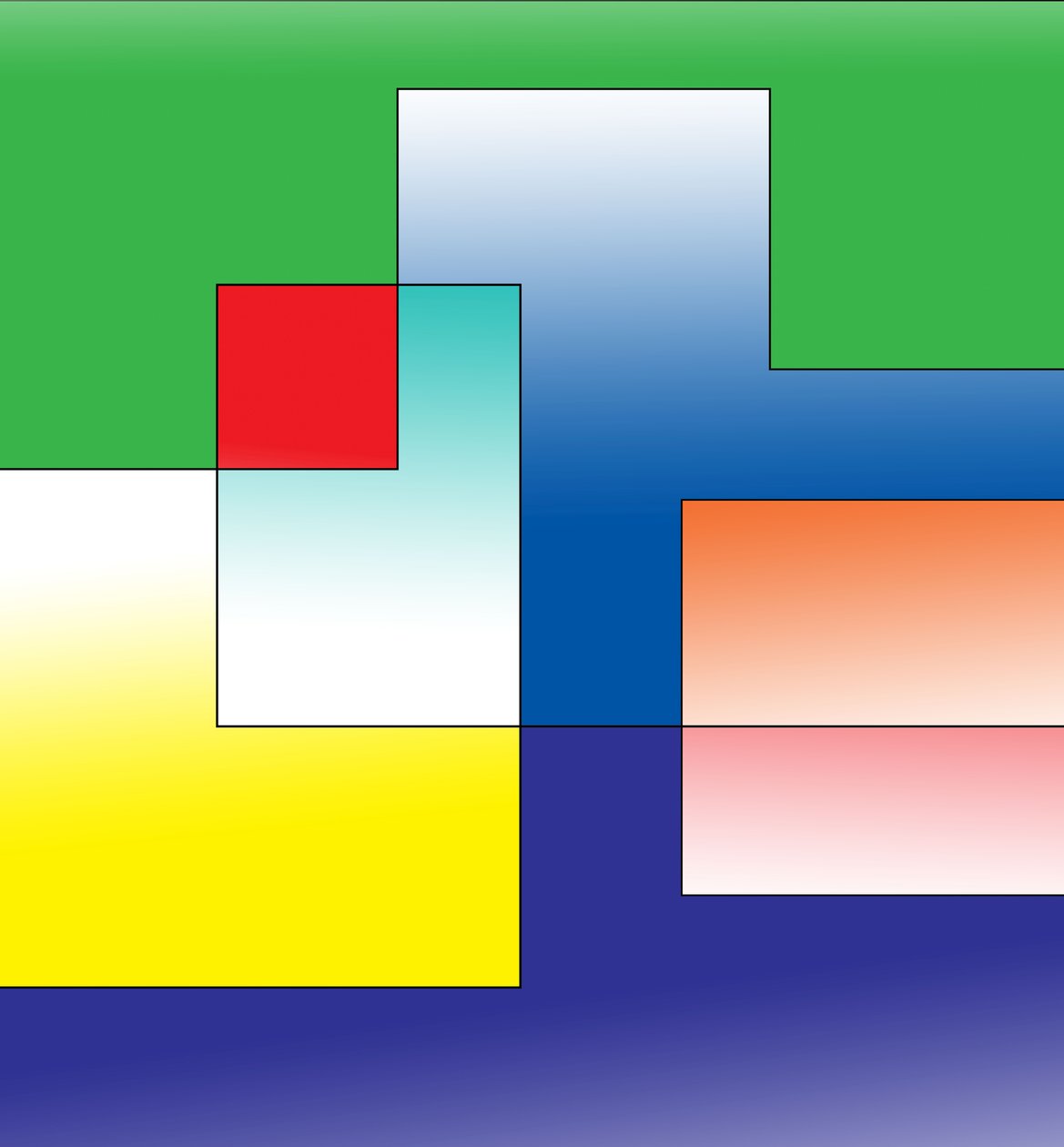 rymdorganisation, 2019, (gradient) av Alex Caminker
