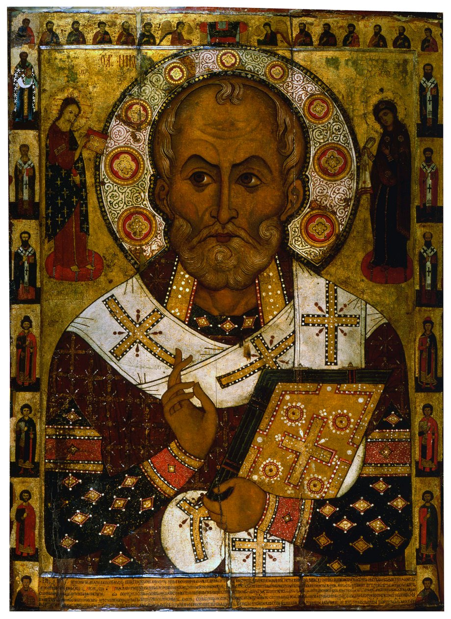 "Sankt Nikolaus av Lipna", 1294. av Alexa Petrov