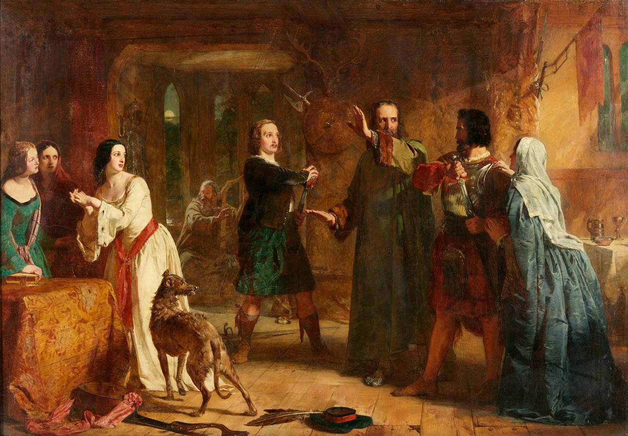En scen ur "The Lady of the Lake" (Sjöns dam) av Alexander Johnston