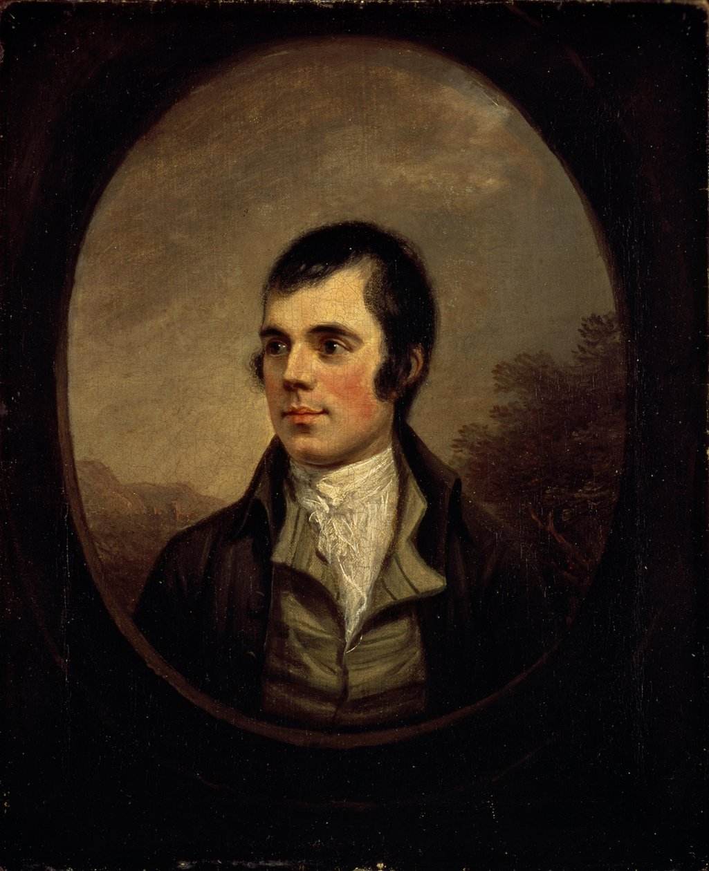 Robert Burns, 1759 - 1796 av Alexander Nasmyth