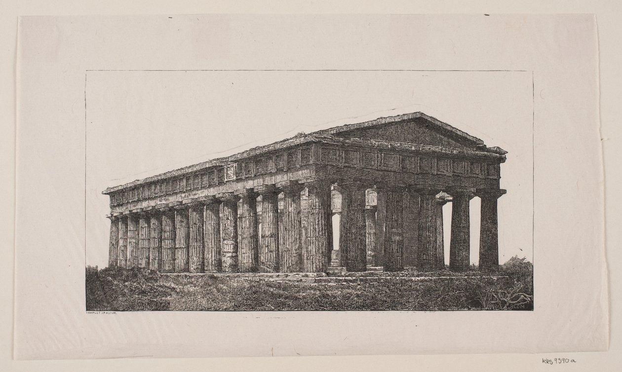 Poseidon Temples i Pestus av Alexander Blom