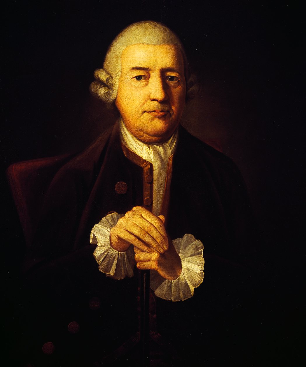 Porträtt av John Baskerville av Alexander Craig