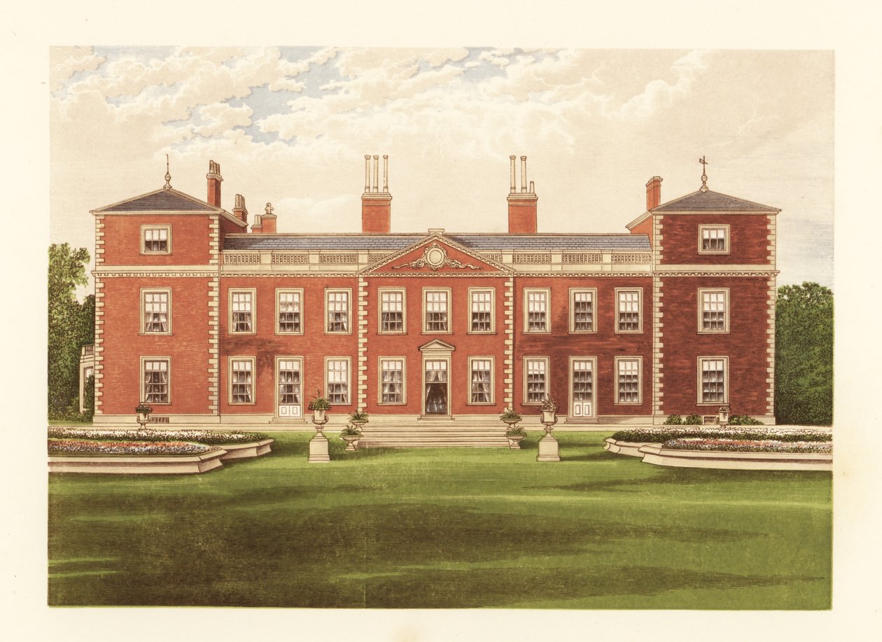 Euston Hall, Suffolk, England. av Alexander Francis (after) Lydon