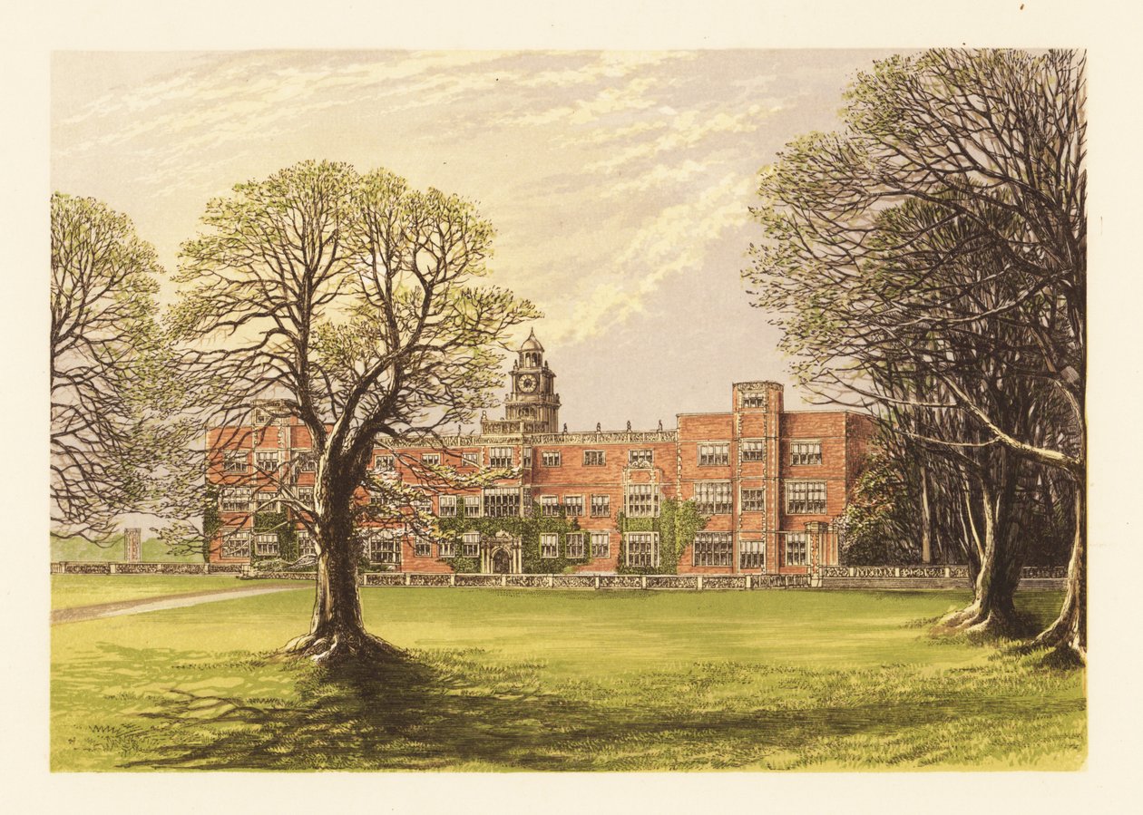 Hatfield House, Herefordshire, England. av Alexander Francis (after) Lydon