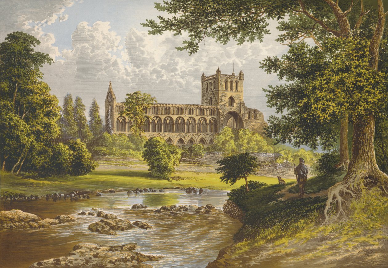 Jedburgh Abbey, 1882, 1897 av Alexander Francis Lydon