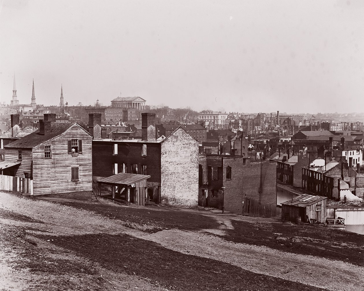 Richmond efter evakueringen, 1865. av Alexander Gardner