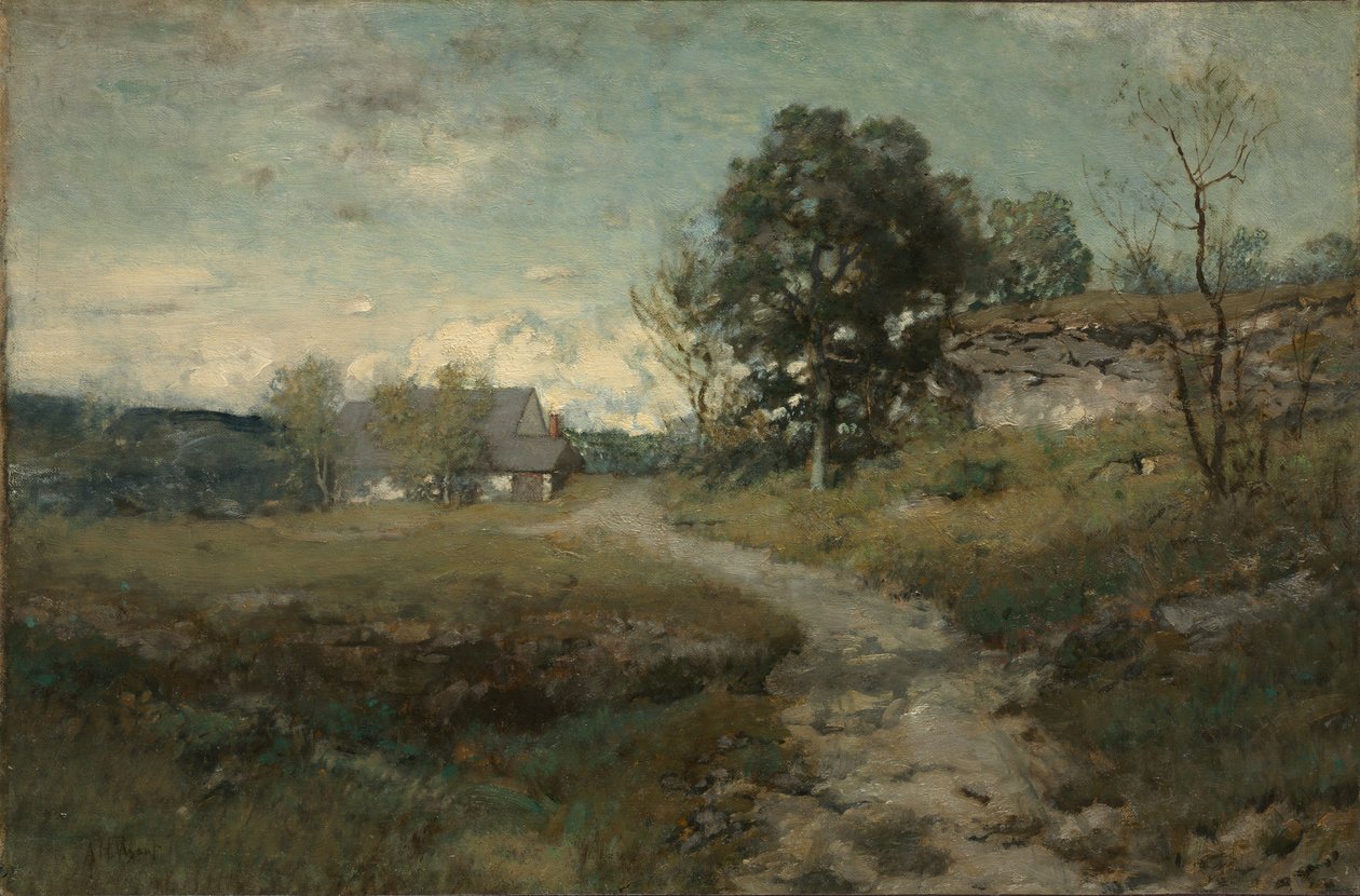 Arkville landskap av Alexander H. Wyant