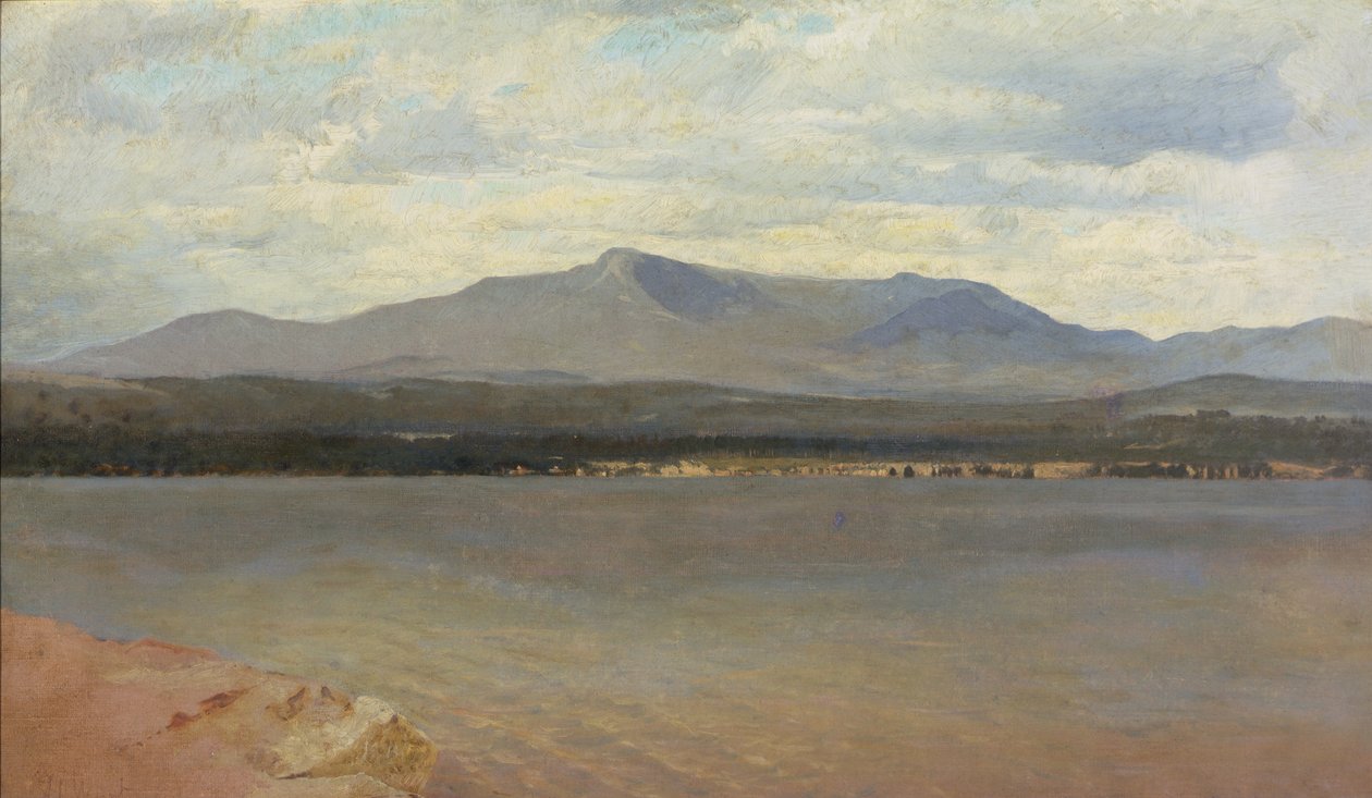 Lake Champlain av Alexander Helwig Wyant